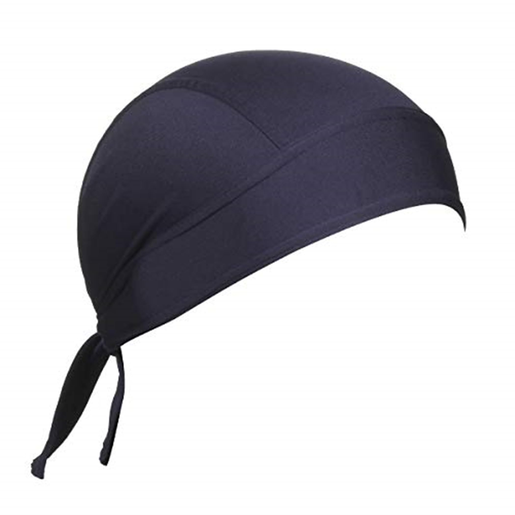 BISMAADHStretch Lycra 4way Patka/Skull Cap Bandana - Cycling, Riding, Fashionable Helmet Liner Head Cap for Men & Women