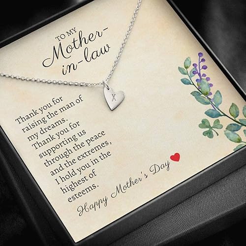 To My Mother in law Highest Of Esteems Necklace Gift for mom gift for dad gift for wife and husband gift for my child gift for valentine day gift