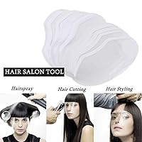 Vista 3 de LWBTOSEE Protector facial desechable transparente, para ducha, corte de pelo, laca y extensiones de pestañas, cejas, ojos, párpados, cirugía