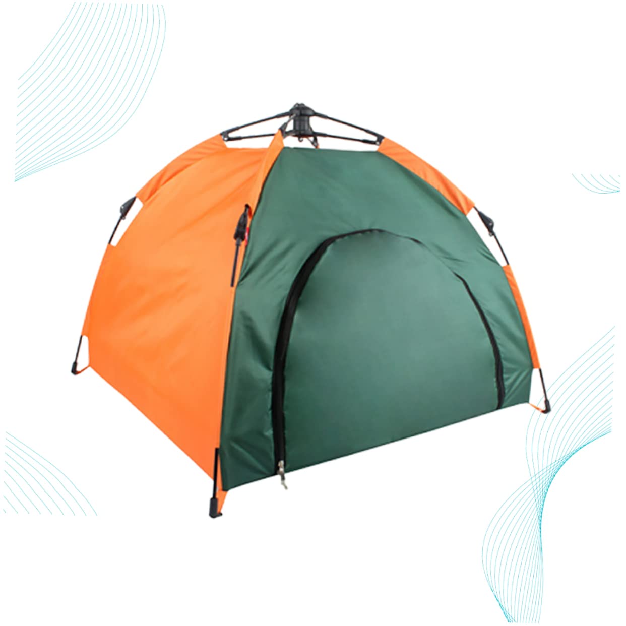 Toddmomy Tienda Campaña Mascotas Exterior Resistente Lluvia Plegable Protección Solar