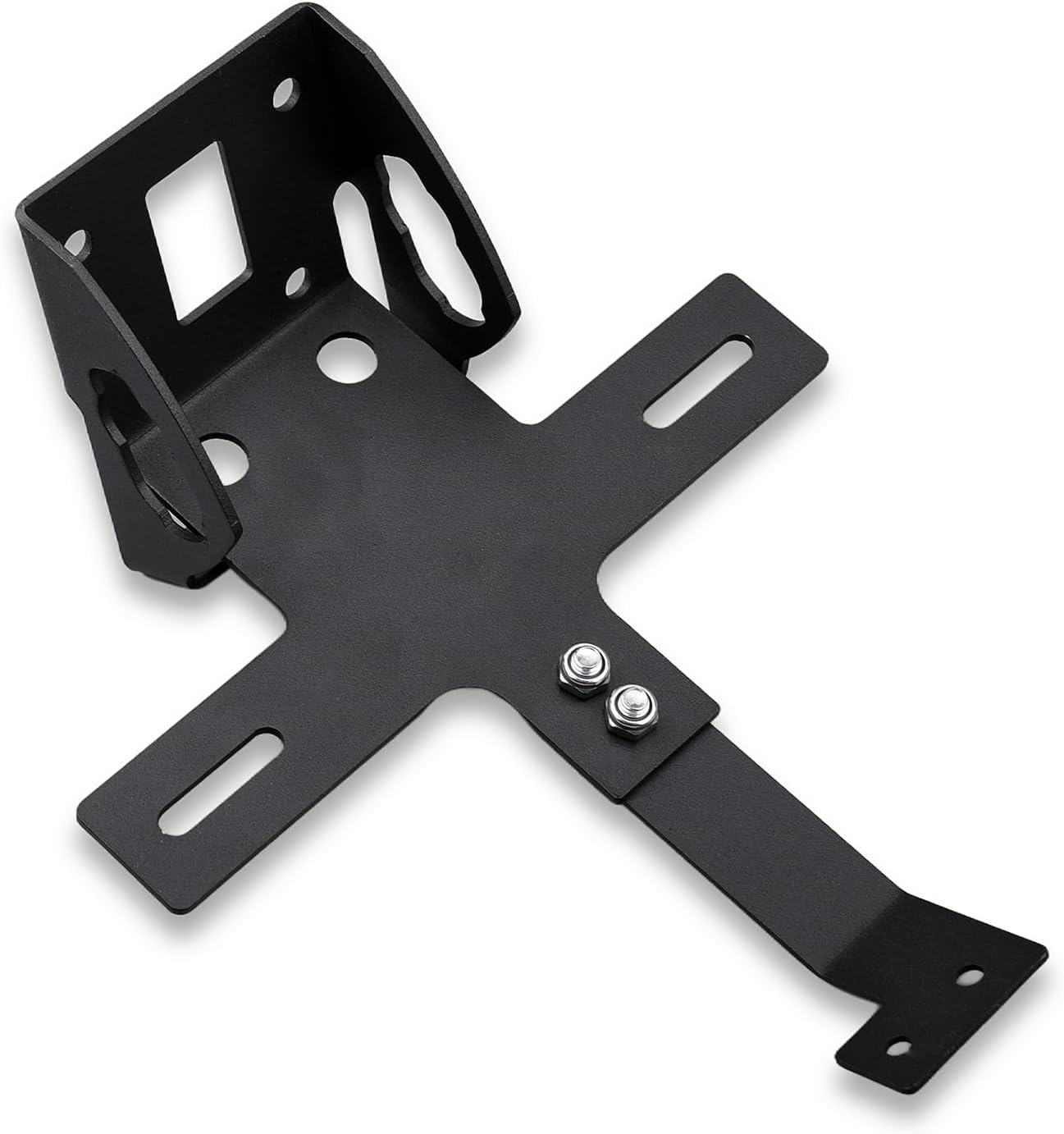 Motorcycle Tidy Tail Fender Eliminator License Plate Bracket Holder Fit for Kawasaki Z125 Z 125 Pro 2017-2024-2025 Compatible with OEM Turn Signal Light & License Plate Light