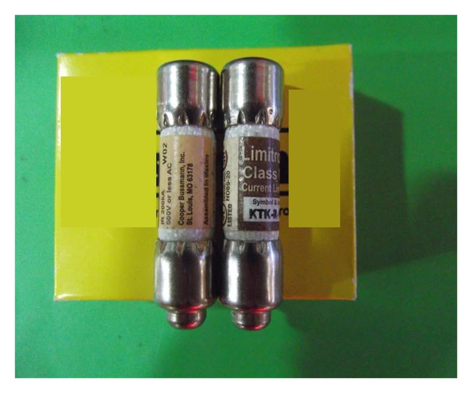 KSZHZYMGX 1PCS 10X38MM Quick fuse KTK-R-5 5A 600V fuse
