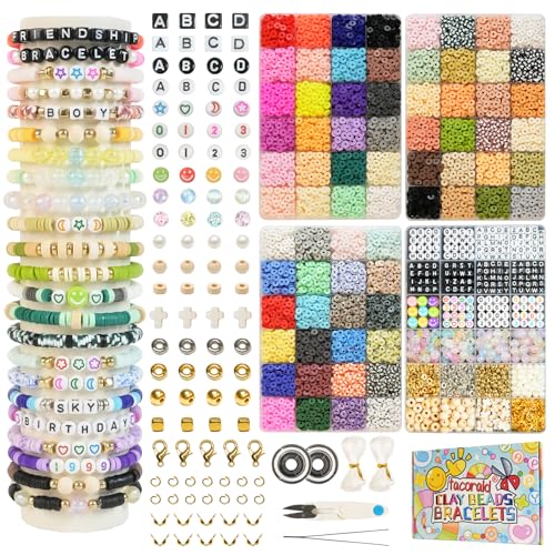 Kit perles Heishi de 23000 pièces pour animer les après-midis créatifs des filles et ados
