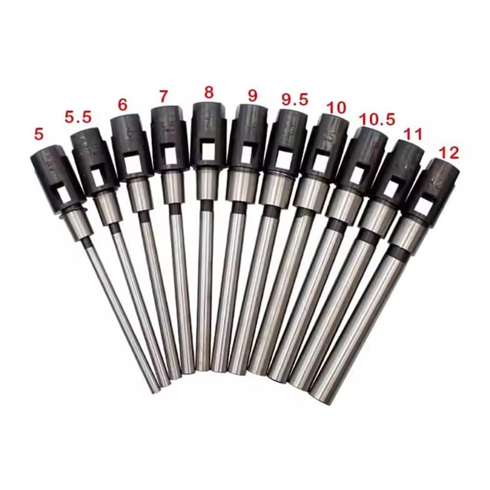 Kit de cortador de asiento de válvula, 29 piezas, herramienta de molienda para diámetro de 22-63 mm, cuchillas universales de un solo plano para coche, furgoneta, camioneta
