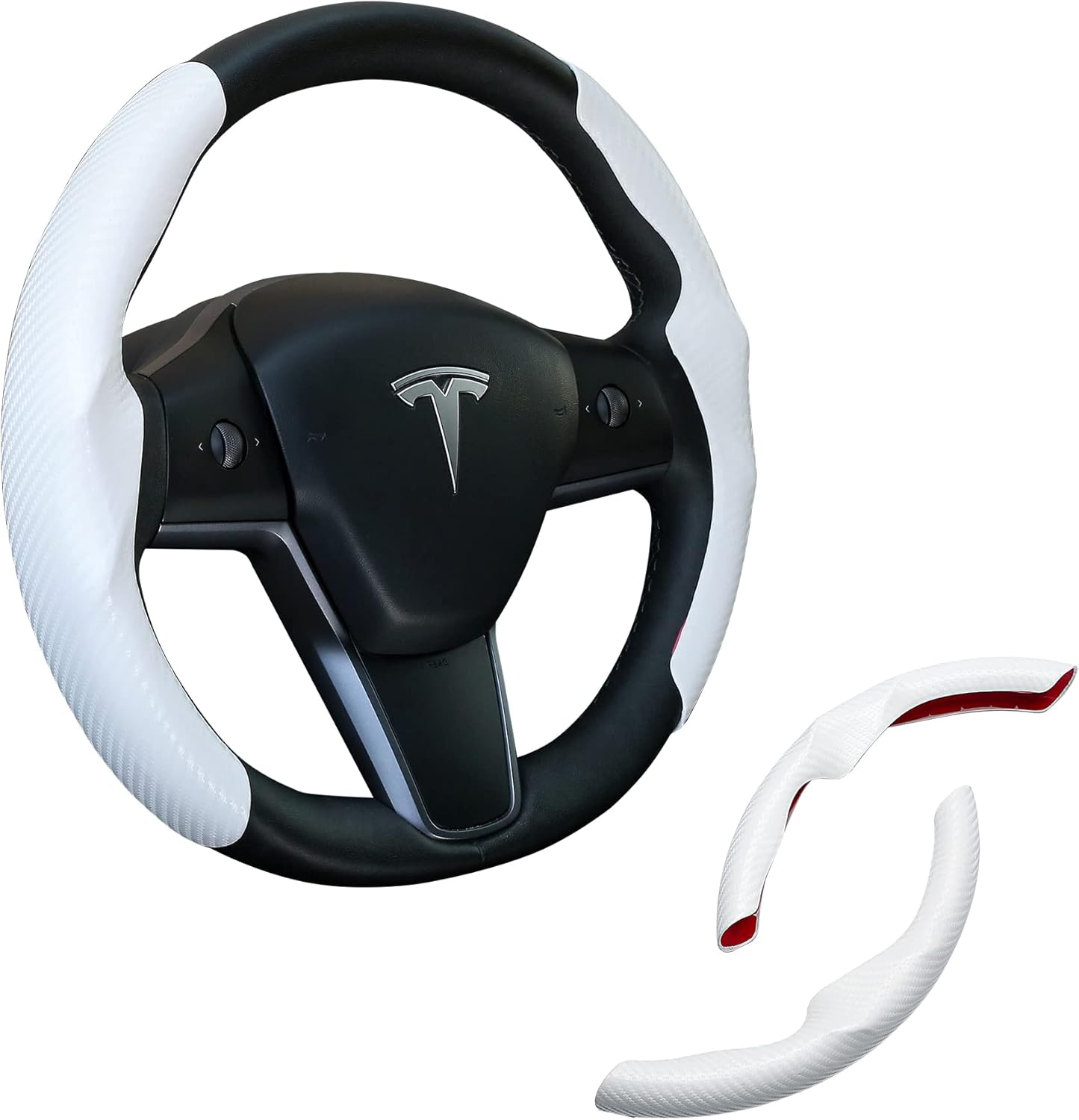 Tesla Carbon Fiber Steering Wheel Cover Tesla Model 3 Model