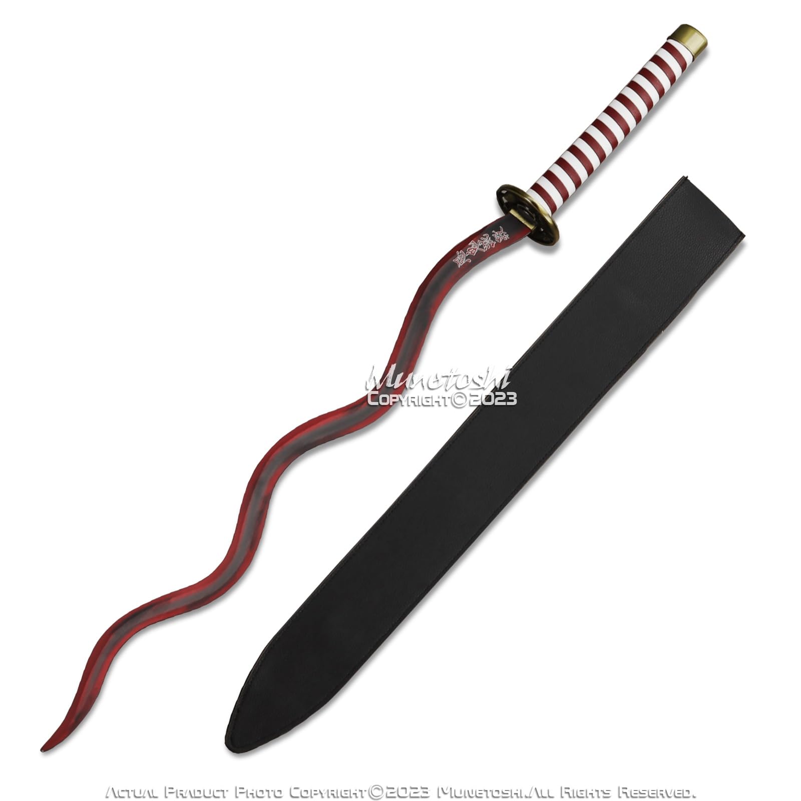 #ネガイ イノリ Amazon.com: Munetoshi 40” Steel Obanai Iguro Nichirin Katana