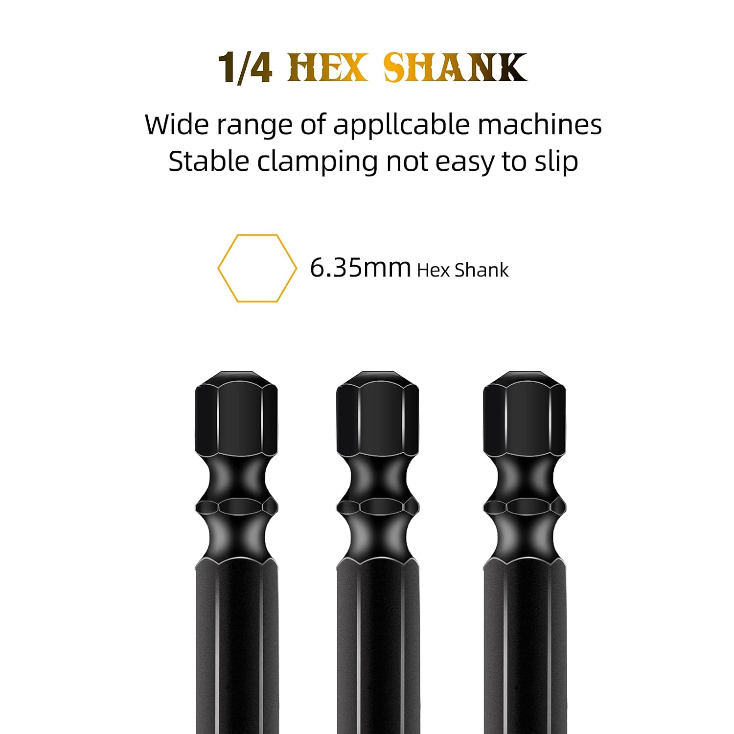 Aleric Masonry Drill Bit Set,5Pcs Concrete Drill Bits Set for Tile, Brick,Glass,Plastic and Wood,Tungsten Carbide Tip Drill Bits for Wall Mirror and Ceramic Tile in Size 3/16,1/4, 5/16,3/8,1/2inch