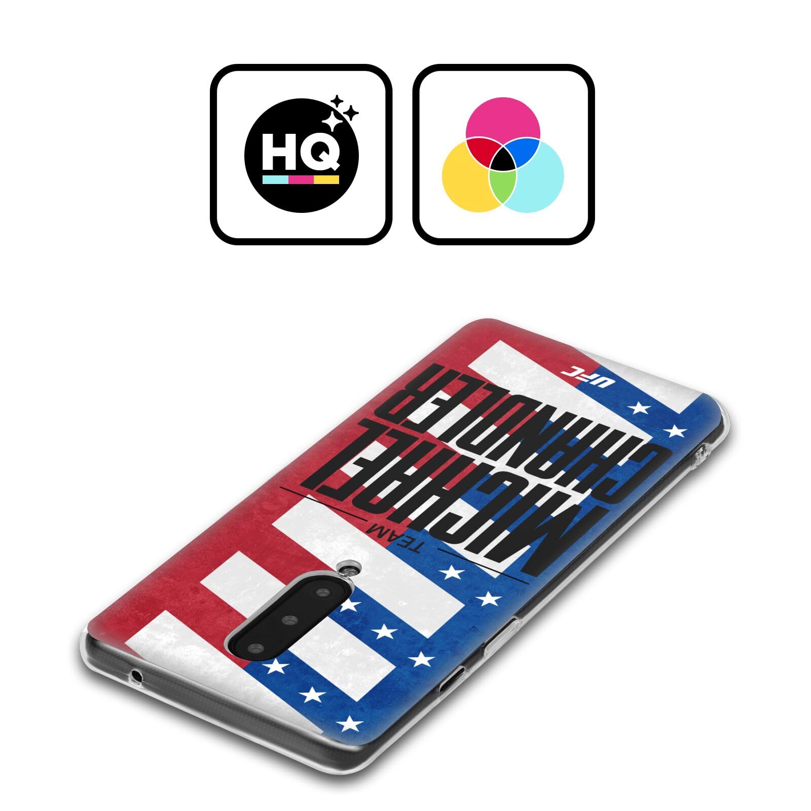Head Case Designs Officially Licensed UFC Michael Chandler Flag Fighter Team Soft Gel Case Compatible with Google Pixel 8