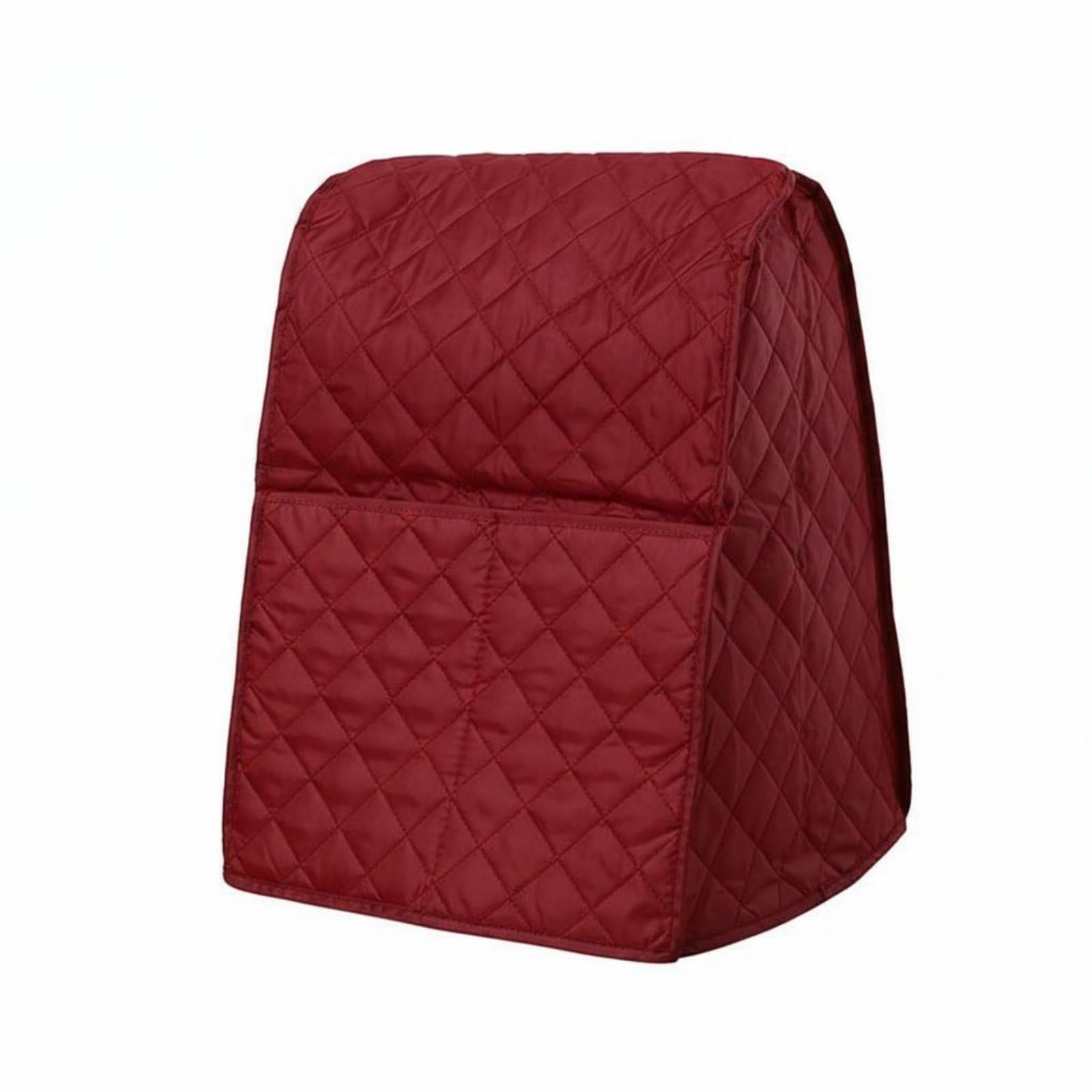 Waterproof Quilted Stand Mixer Cover Dustproof Stand Mixer Dust Cover for Kitchen, Wine Red, 31 * 28 * 43cm-image-27