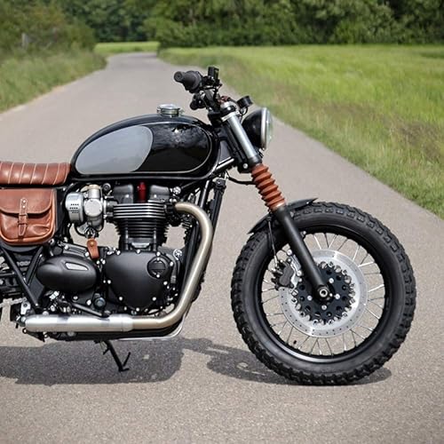 Miniatura 9 de Guardabarros de motocicleta Accesorios de motocicleta corto delantero guardabarros cubierta protectora para T100 2001-2016 guardabarros, Mud Dirt