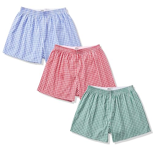Hialegion Multipack Soft Pyjama Bottoms Women's Cotton Y2K Fashion Beach Trousers Women's Summer Going-Out Shorts Boxer Shorts Women's Casual Trousers Comfortable Wide Shorts Pack of 3 S-XL, 3pcs-blue Hialegion Multipack Soft Pyjama Bottoms Women's Cotton Y2K Fashion Beach Trousers Women's Summer Going-Out Shorts Boxer Shorts Women's Casual Trousers Comfortable Wide Shorts Pack of 3 S-XL, 3pcs-blue