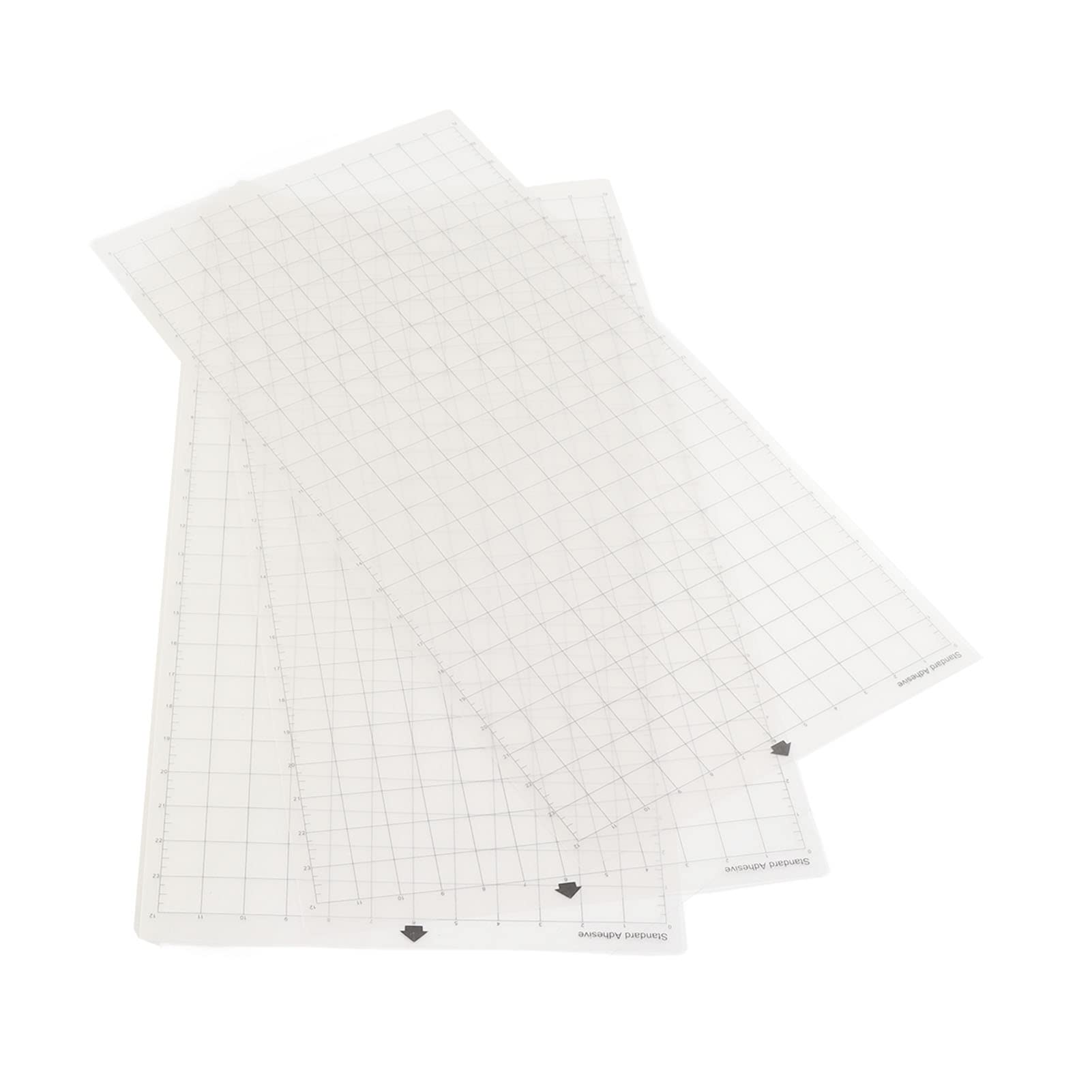 Domary 20 Hojas de Plantilla de Poliéster Flexible, 3 Alfombrillas Corte
