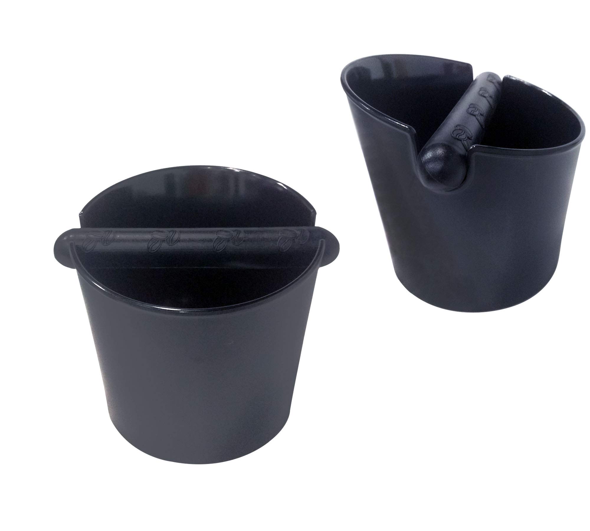 Chef ProsentialsMini Coffee Slag Powder Bucket Espresso Machine Knock Box for Waste Bin ABS Plastic…