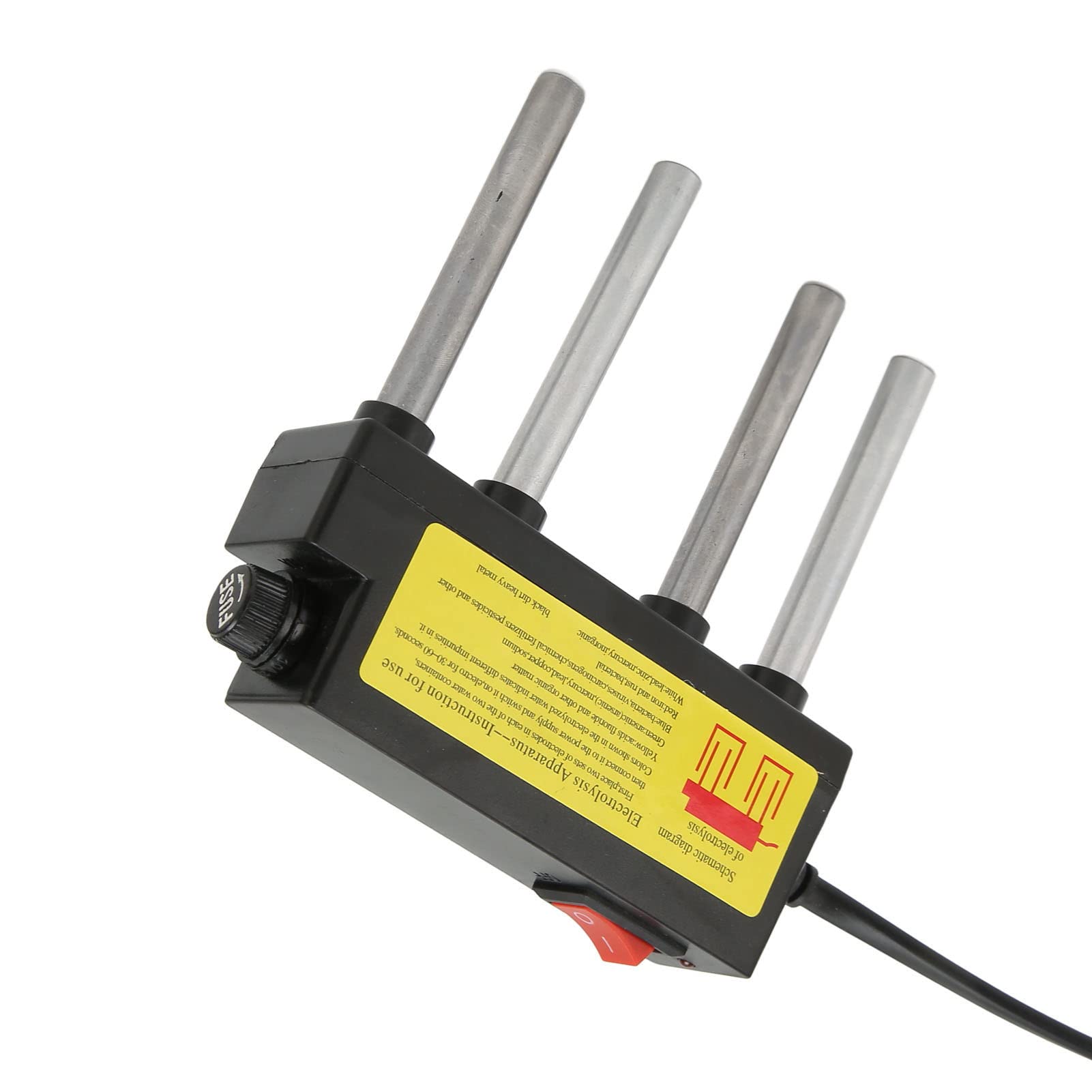 Generic Elektrolizator Wodny, 100-240 V WODA WODA ELEKRYLYZEDER-CLEVER-CLEIVER OCHRONA OCHRONA ŁATWA W SZYBKIEJ TESTU PICZY (wtyczka UE)