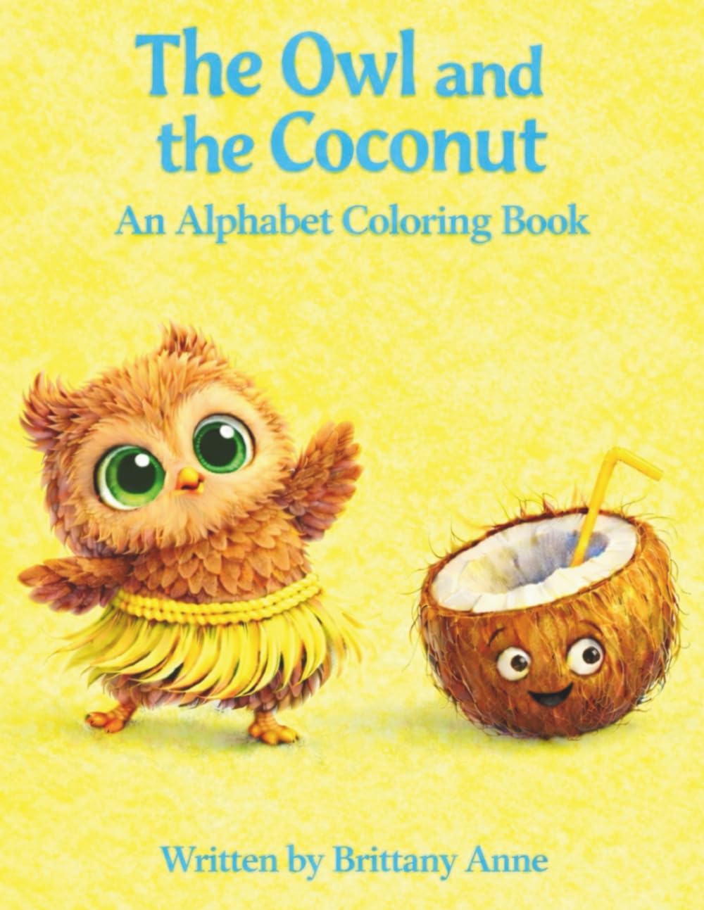The Owl and the Coconut: An Alphabet Coloring Book