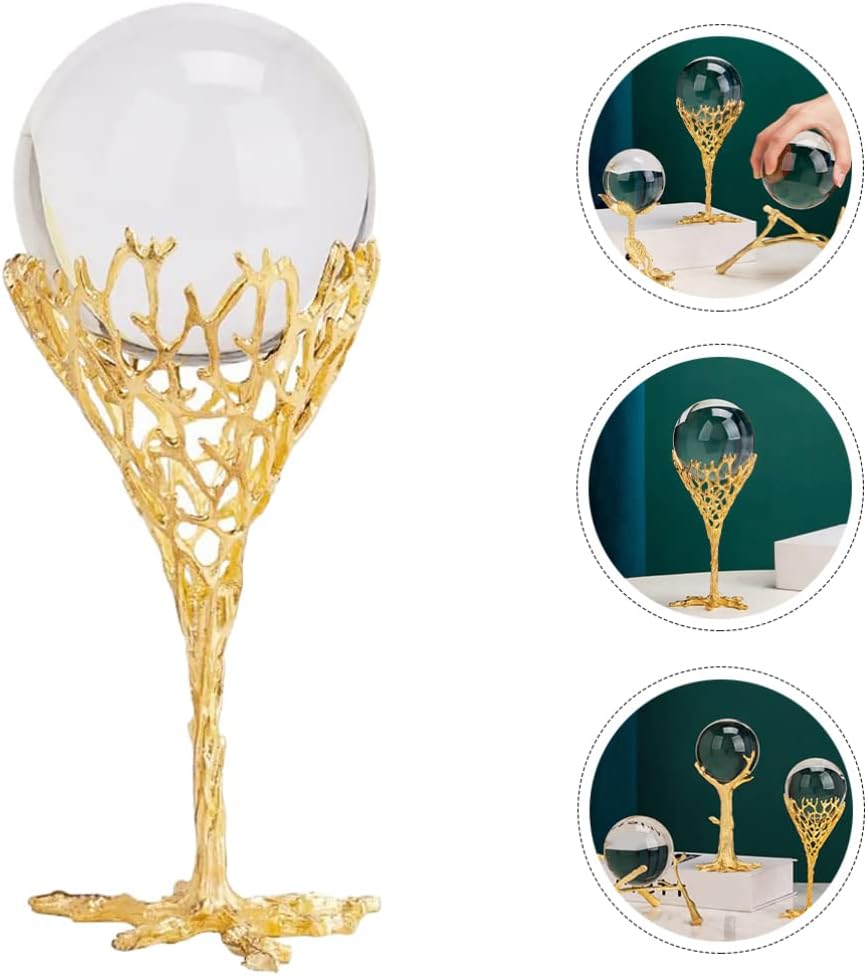 Crystal Ball Adornment Crystal Ball Home Decor Clear Sphere Tabletop Decoration Home Decor Tabletop Decoration Desktop