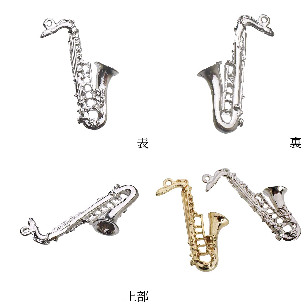 楽器チャーム♪アクセサリー art-deco_cha-50698-2set