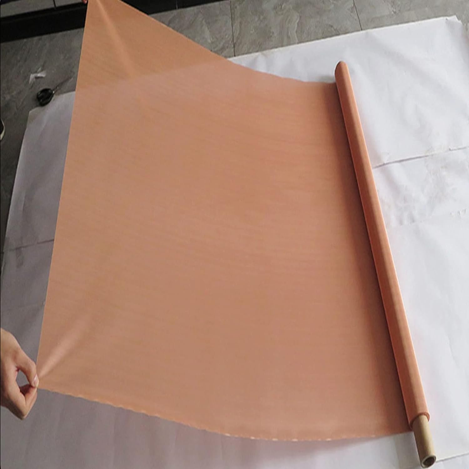 Toile en cuivre de haute précision blindage dense et filtration de conduits 80mesh