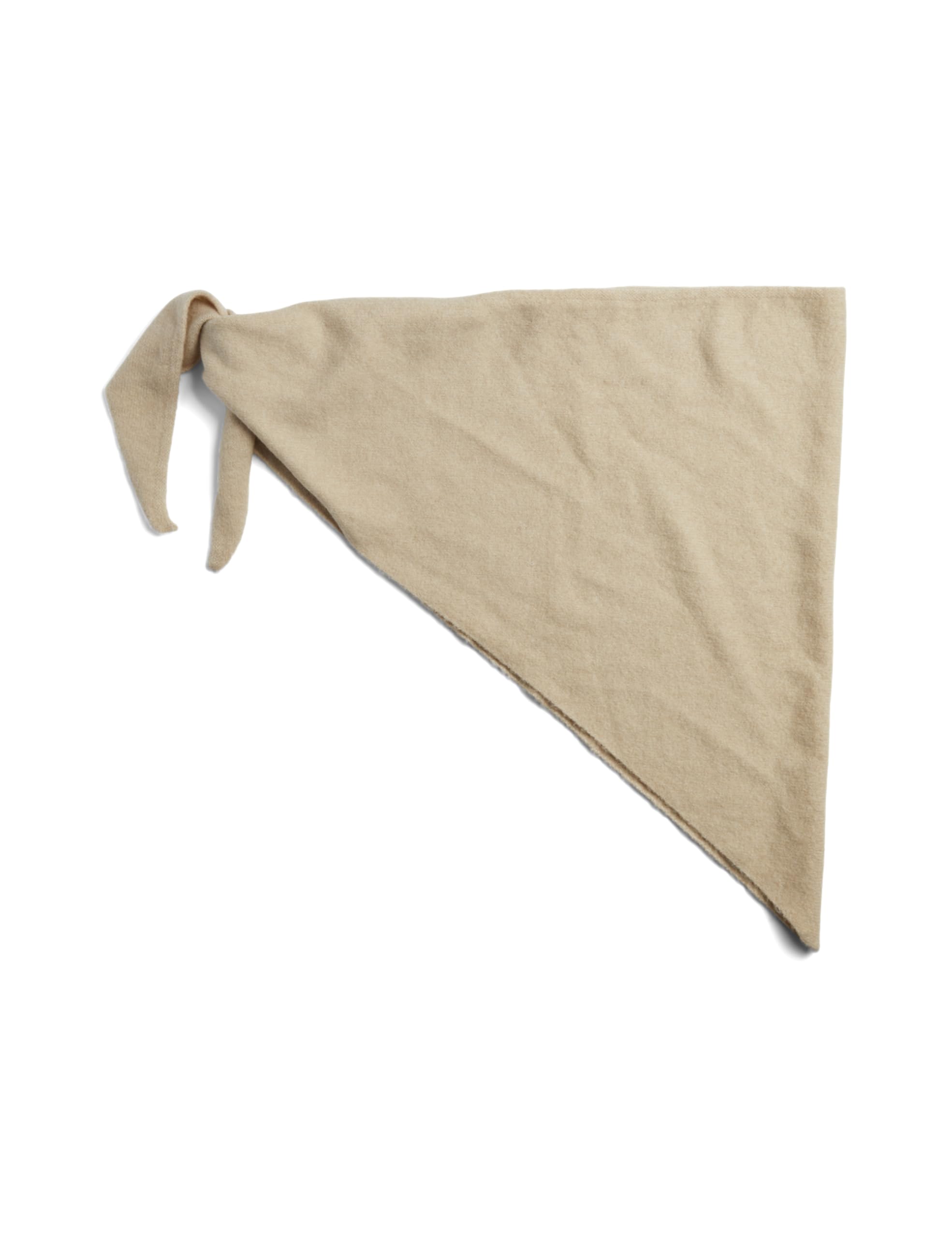 PIECES Pcfortuna Triangle Scarf BC, White Pepper, One Size