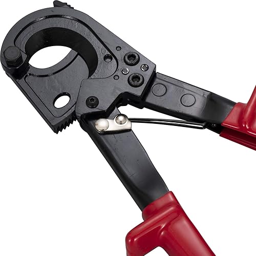 Miniatura 5 de SogYupk - Cortador de cable de trinquete, herramienta de mano, cortador de cable de trinquete, corte de alambre de trinquete de cobre de aluminio