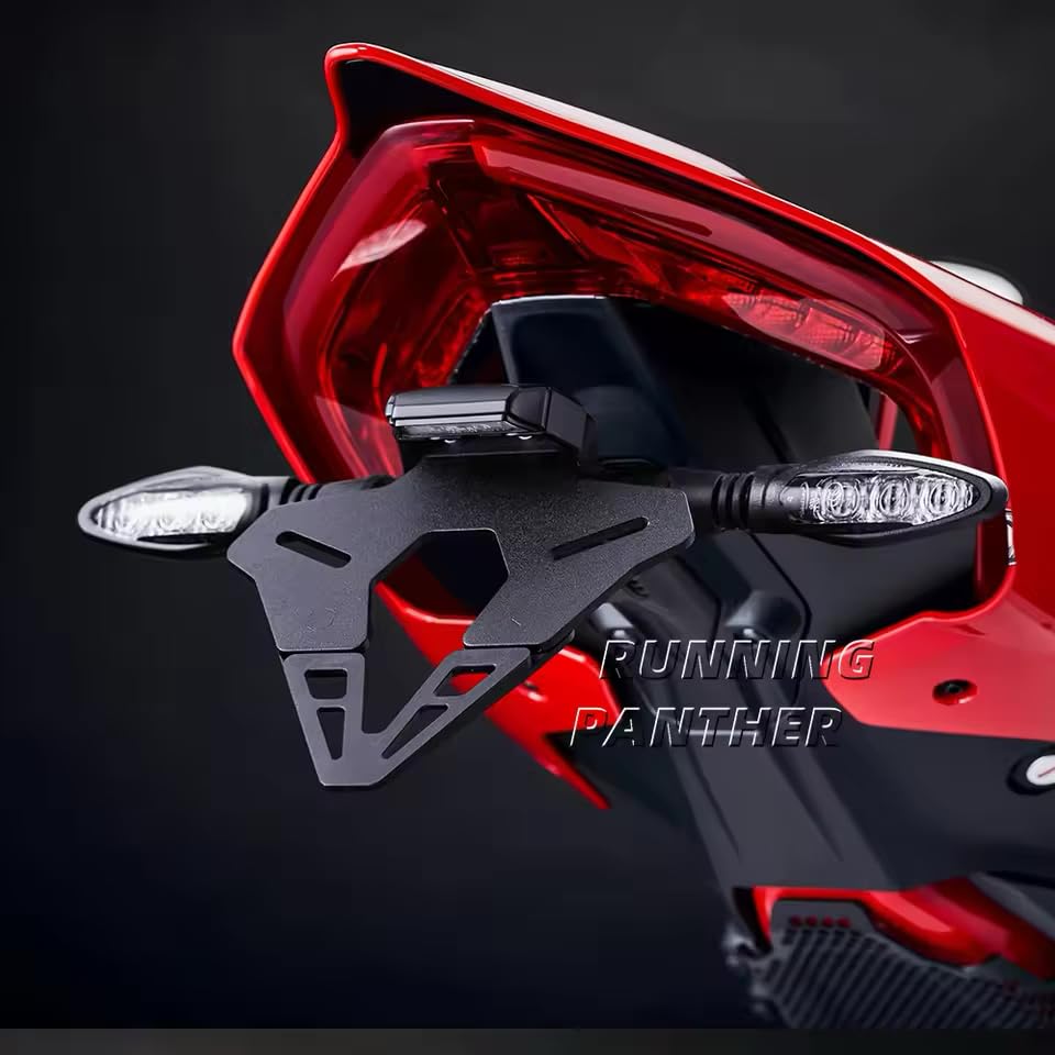 Support de plaque d'immatriculation moto résistant aux vibrations pour Panigale - 2