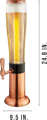 Miniatura 6 de Hammer + Axe Dispensador de bebidas  Gran capacidad para 7 latas de cerveza y enfriador de barras de hielo  Accesorio de bar en casa  Decoración