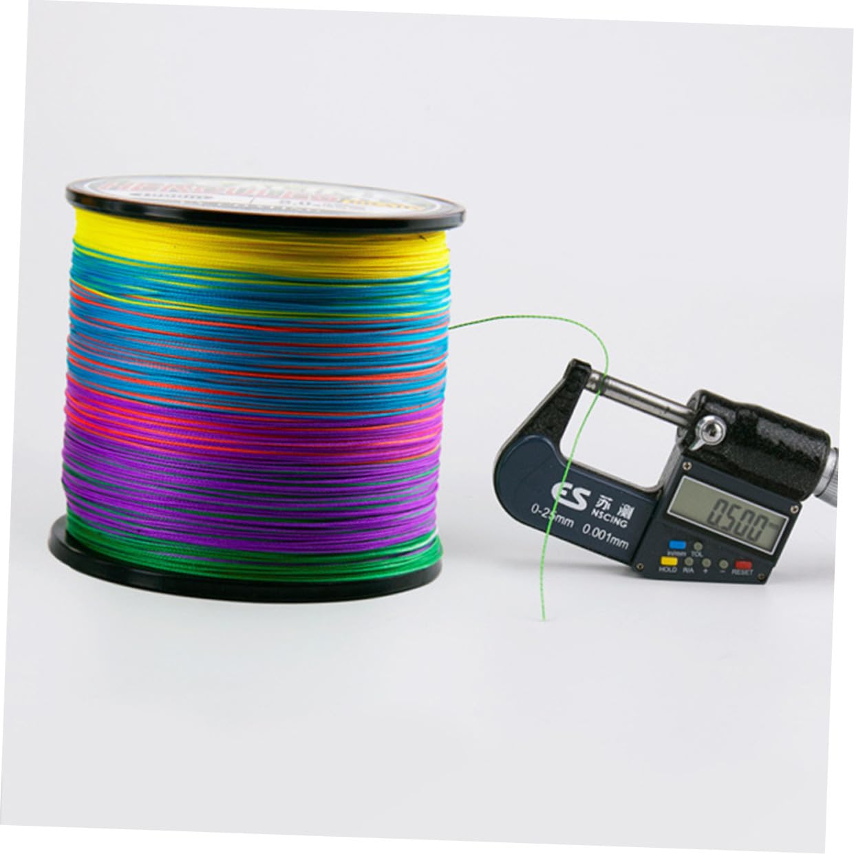 BESPORTBLE 3 Líneas De Pesca Trenzadas Superfuertes De 0 8 Mm 500 M Material Pe Alta Transparencia Lisa Y Resistente.