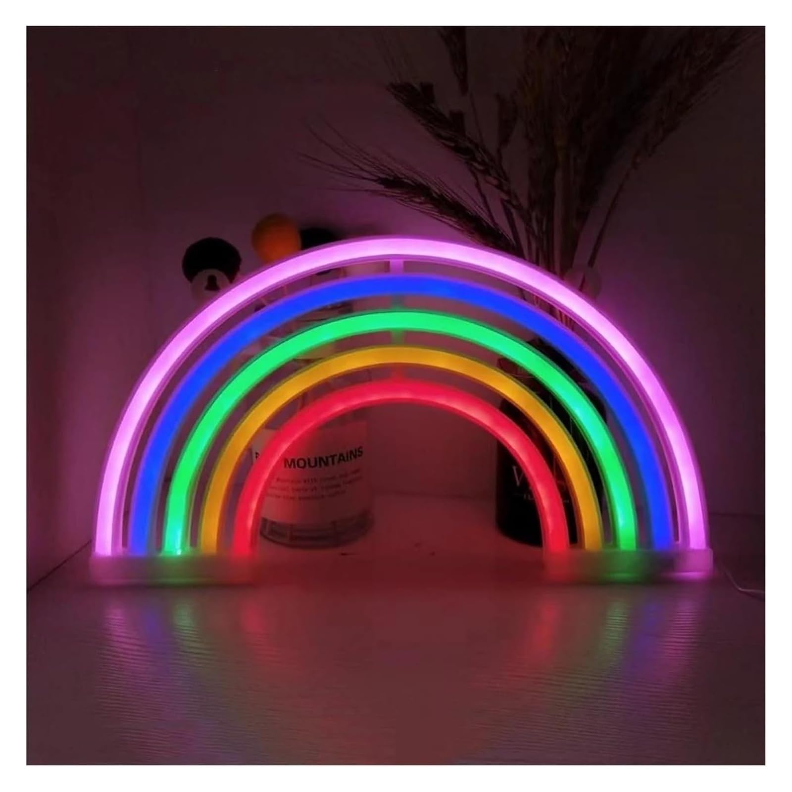 Néon arc-en-ciel déco le cadeau idéal pour Noël ou mariage - 6