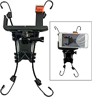 Vista 7 de Pmsanzay Soporte de montaje de valla para cámaras y teléfonos inteligentes - Negro