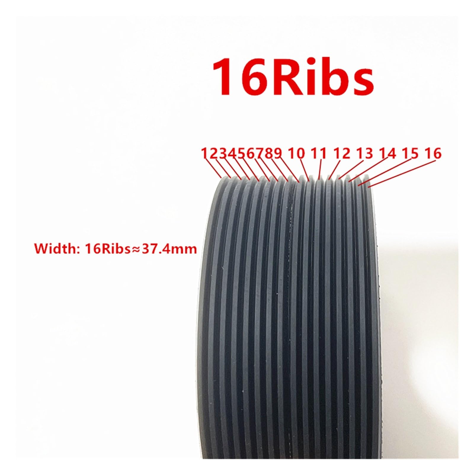 1 szt. 230J 235J 240J 245J pas przemysłowy japonia maszyny serii PJ prążkowane(240J,12Ribs)