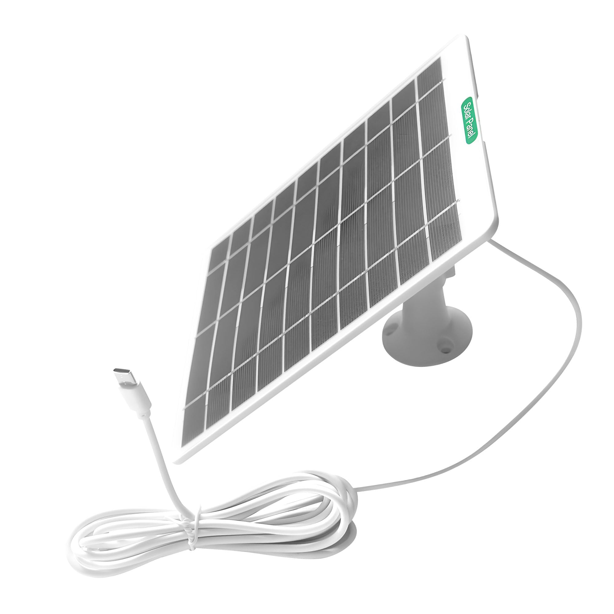 Execution Monocrystalline Solar Device 5W 5V Efficient Conversion Rate for Shadowy Conditions Environmental Solar
