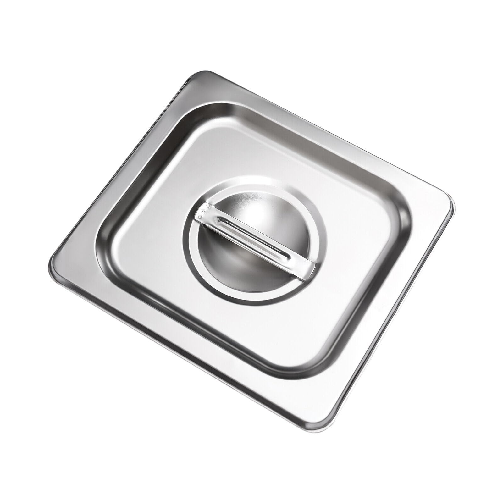 Recipiente para ingredientes, 6 insertos, caja de ingredientes, caja de condimentos, placa de accesorios para recipientes GN Gastronorm RCPN 6, con 6 recipientes GN y 6 tapas, recipiente