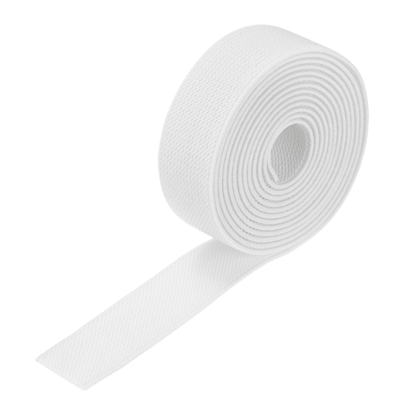 M METERXITY Elastic Bands for Sewing 1" 2 Yards Roll of High Elasticity Knit Elastic Spool