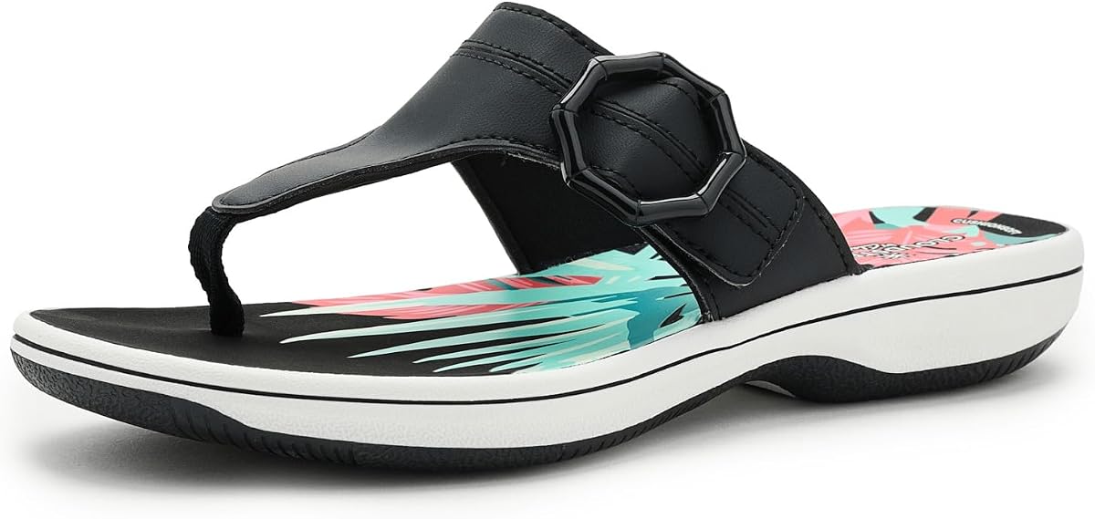 Clarks Women's Breeze Cove Cloudsteppers Flip-Flop