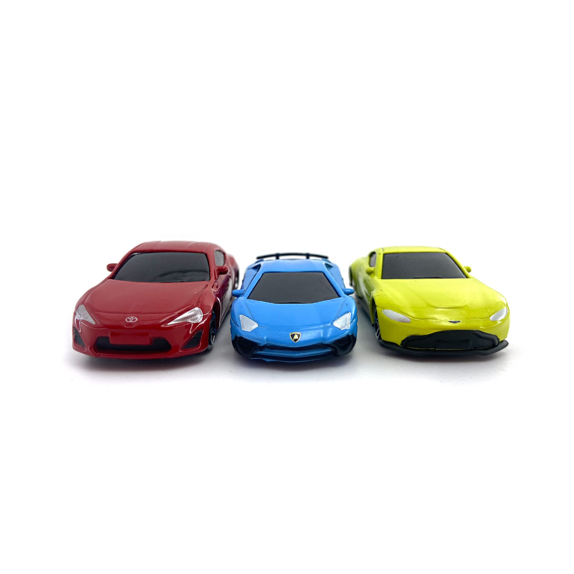 Just For Laughs 6 Diecast Metal Cars, 1:64 Scale Mini Car Set