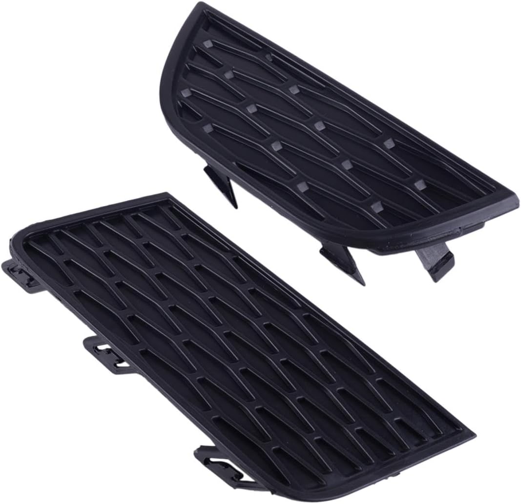 beler 2PCS Left Front Fog Light Lamp Cover Frame Bezel Fit for Land Range Rover Evoque 2011-2015