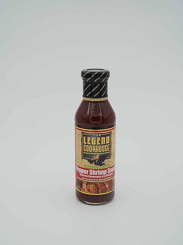 Legend Cookhouse Chefs Gourmet Sweet Chile Salsa - Camarones pimienta, glaseado de mariscos o guiso.