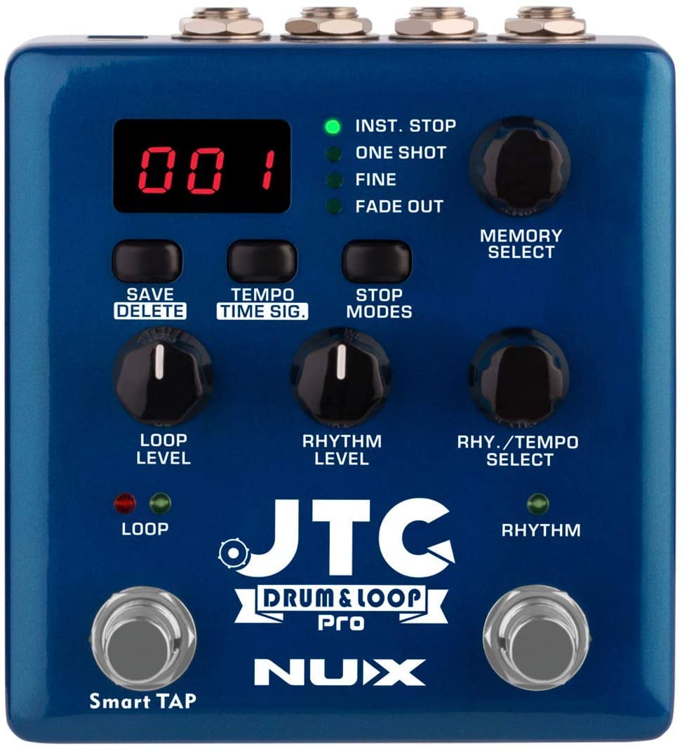 NUX Drum Loop ギターエフェクター Amazon.com: NUX JTC PRO Drum Loop PRO Dual Switch Looper