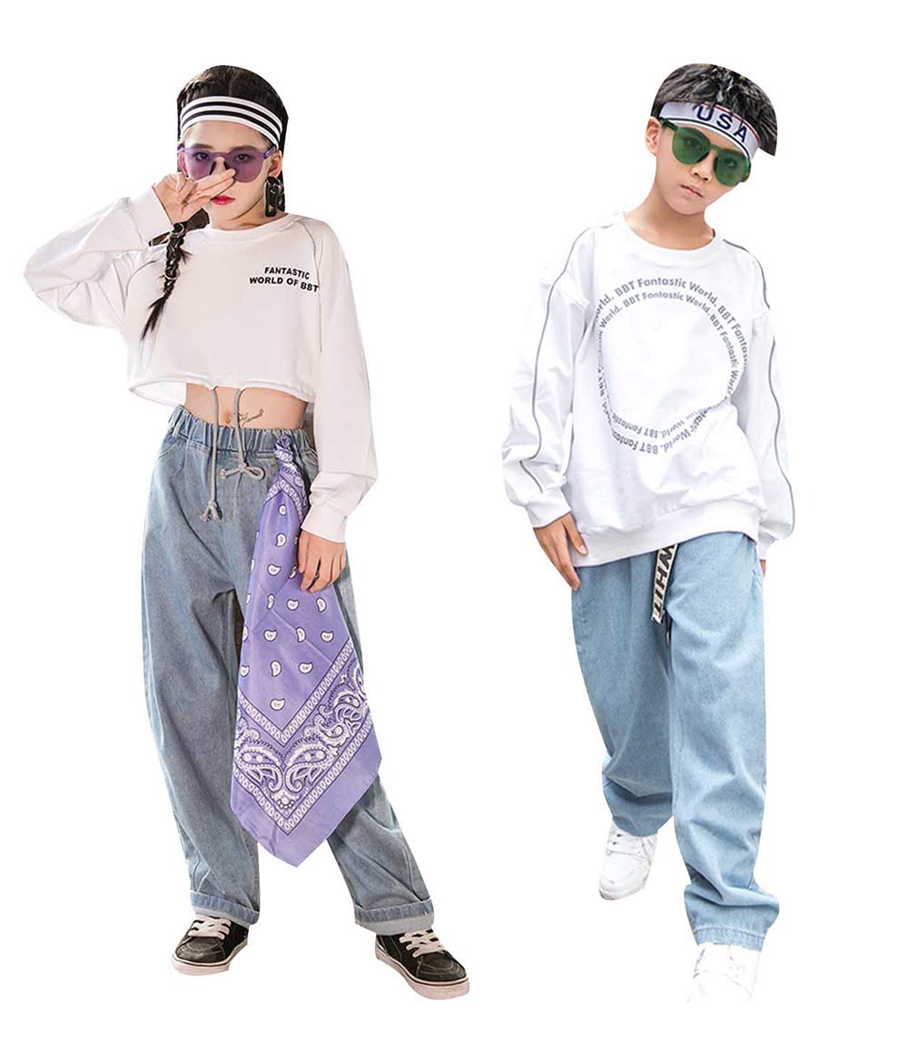 baggy dance tops