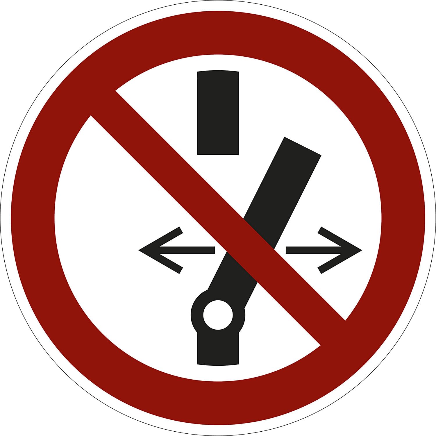 kaiserkraft | Verbotszeichen | Eingeschaltete Mobilfunktelefone verboten | VE 10 Stk | Aluminium | Ø 200 mm