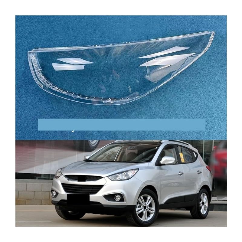 Phare avant pour IX35 (2009-2012) : lentille transparente en polycarbonate durable
