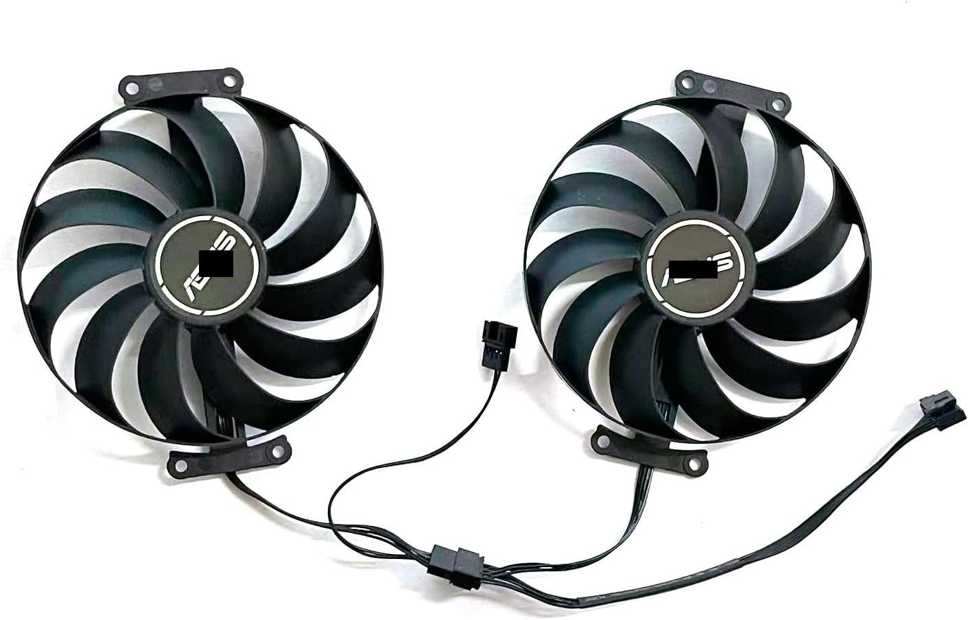 Graphics Card Cooling Fan 95mm 7PIN CF1010U12S FDC10U12S9-C RTX3070 RTX3060Ti Cooling Fan Compatible with RTX 3070 3060 Ti Dual OC Fan(R)