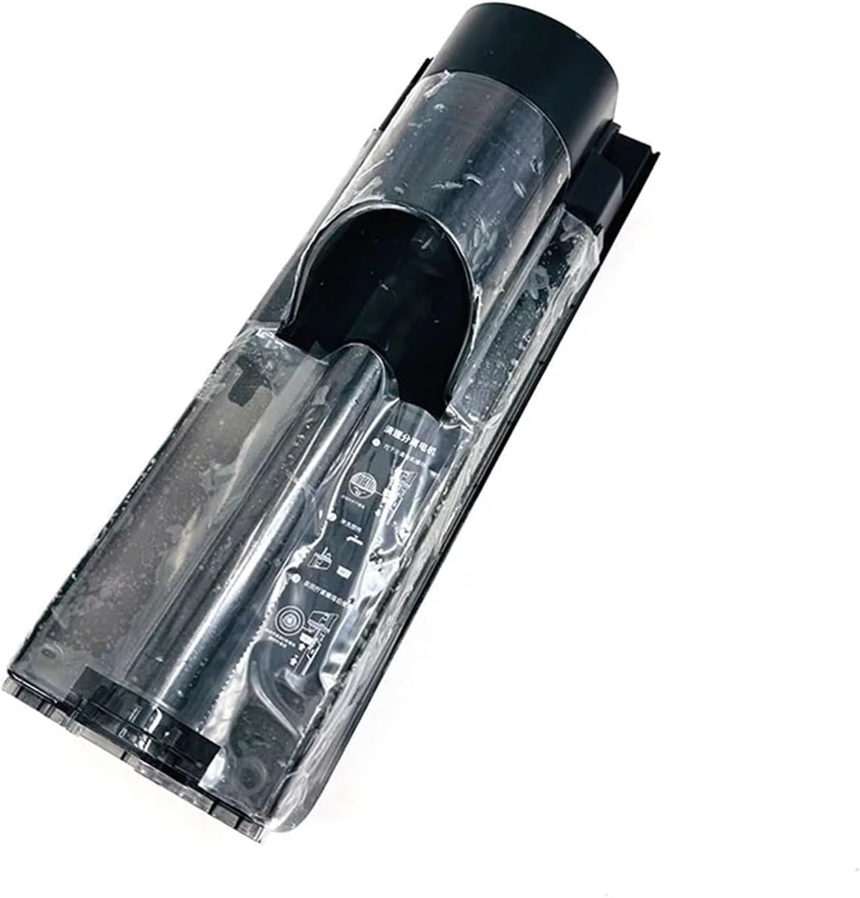 Side view of the sewage tank