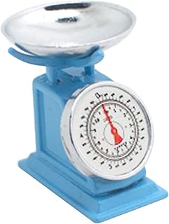 Yiifunglong Domek dla lalek zabawka stop miniaturowe ważenie owoce warzywa waga dom dla lalek akcesoria dekoracja