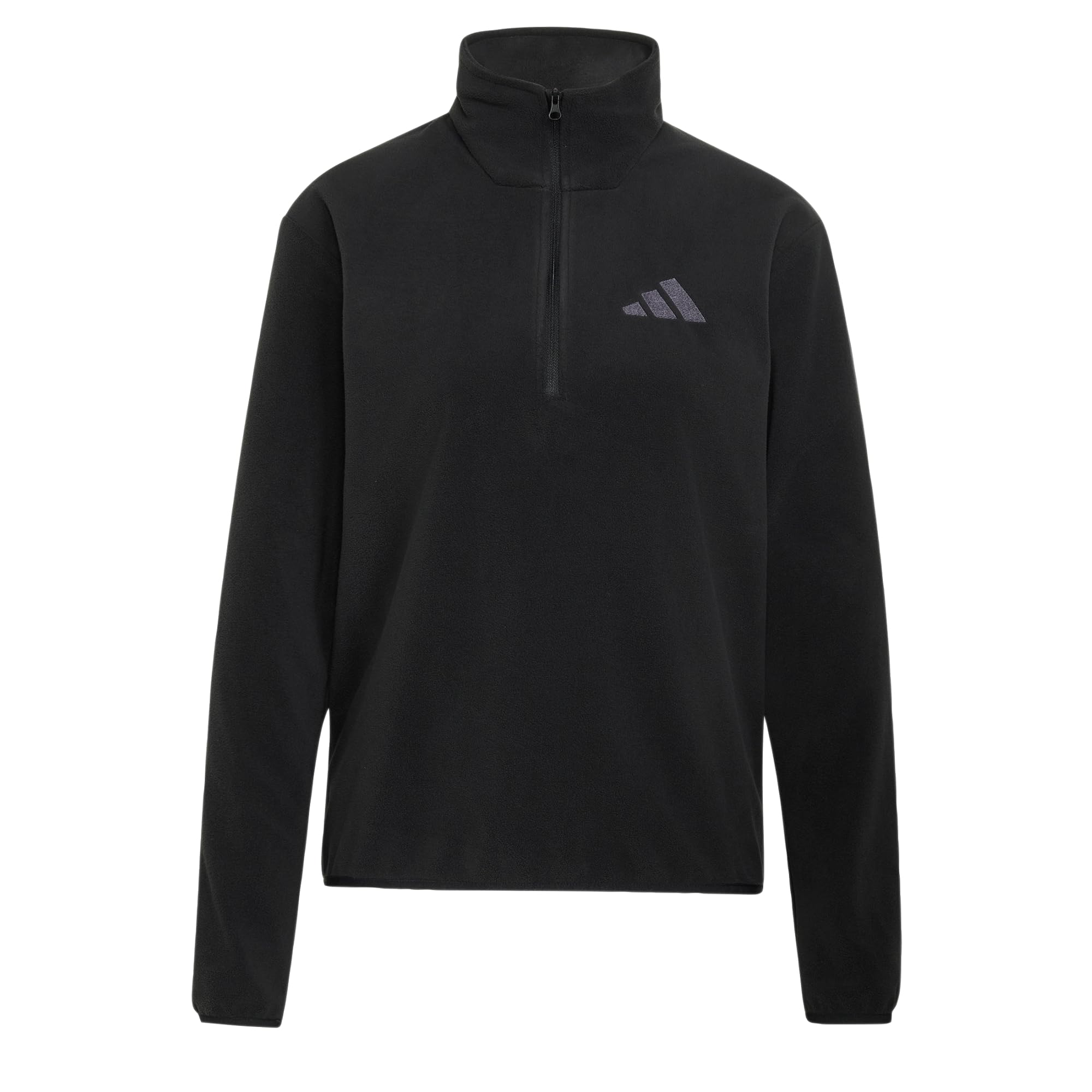 adidas Women's Terrex Multi Essentials Half Zip Fleece Sweatshirt, black/black, XS