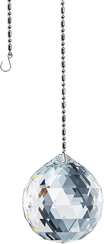 Atrapa luz de cristal Spectra de Swarovski transparente de 1.18 pulgadas, sin plomo, para Feng Shui, bola facetada de vidrio austriaco con