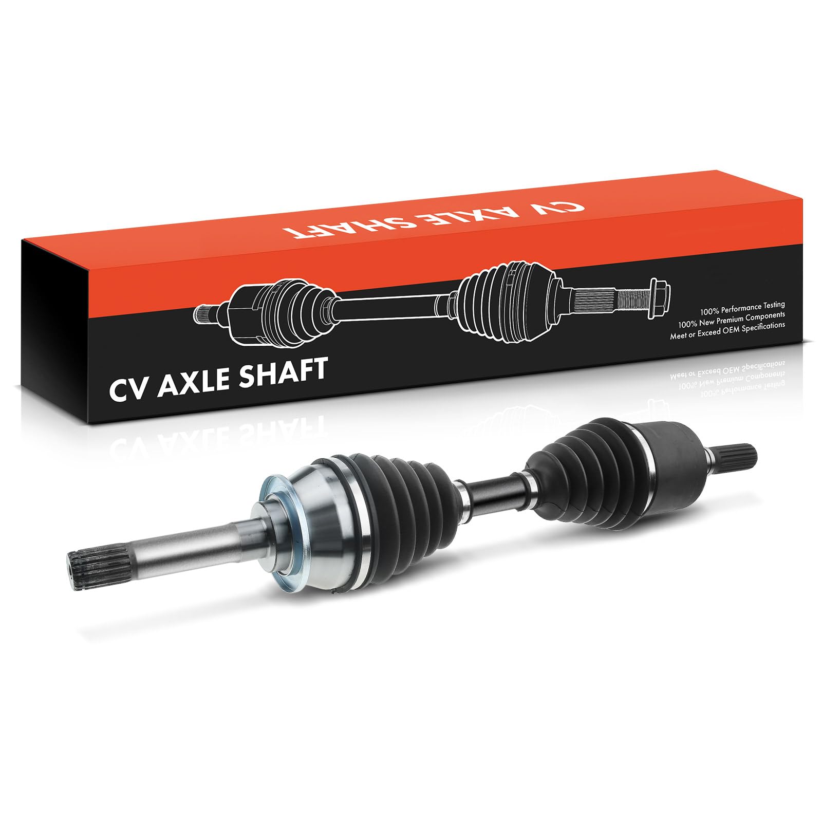 Frankberg Eje motriz Eje de transmisión Eje delantero IzquierdaoDerecha sin ABS-Ring Compatible con D-Max II TFR TFS D-Max II Plataforma/chasis TFR Replace# 8981472452