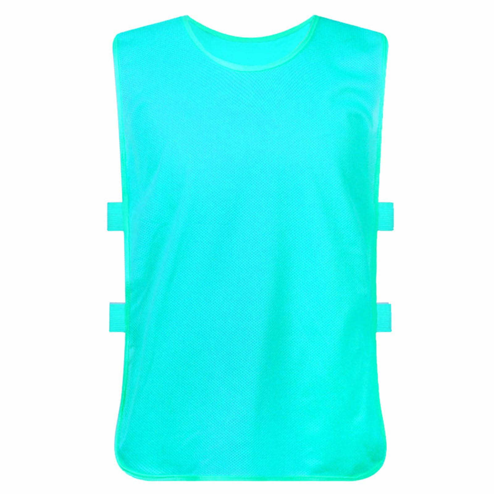 Ensemble de 6 pièces,Gilets de Football en Maille,Gilets D’Entraînement Sport,multicolore,Gilet Respirant,Gilets Double Face,accessoires d'entraînement de football,pour adultes et jeunes