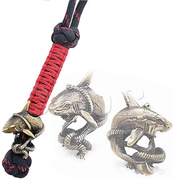 CooB EDC Paracord Perlen - Handgegossene Anhänger Für Schlüsselbund & Armbänder