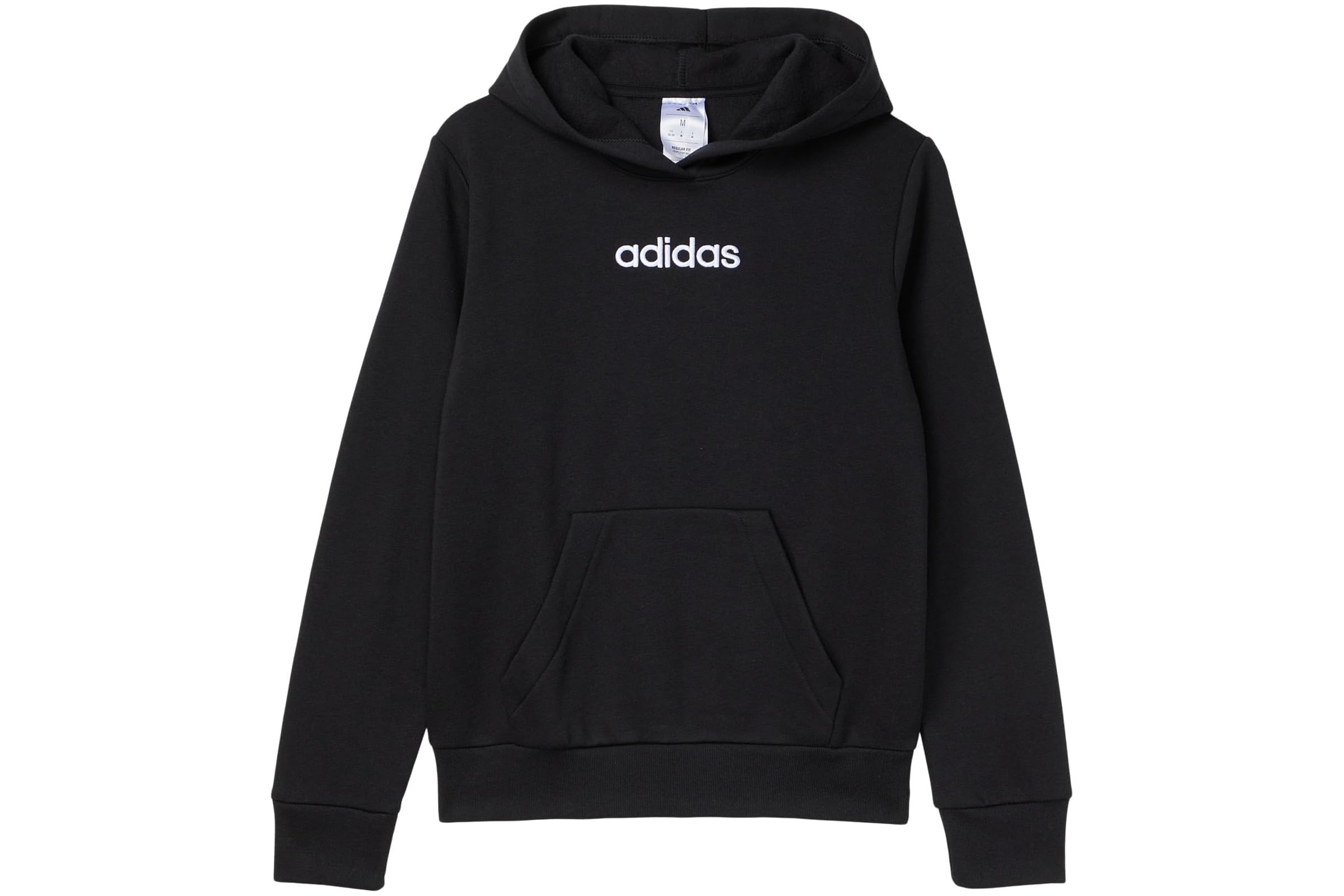 Мужская толстовка adidas Kids Essential Linear Embroidered Fleece Hooded Pullover (Big Kid)